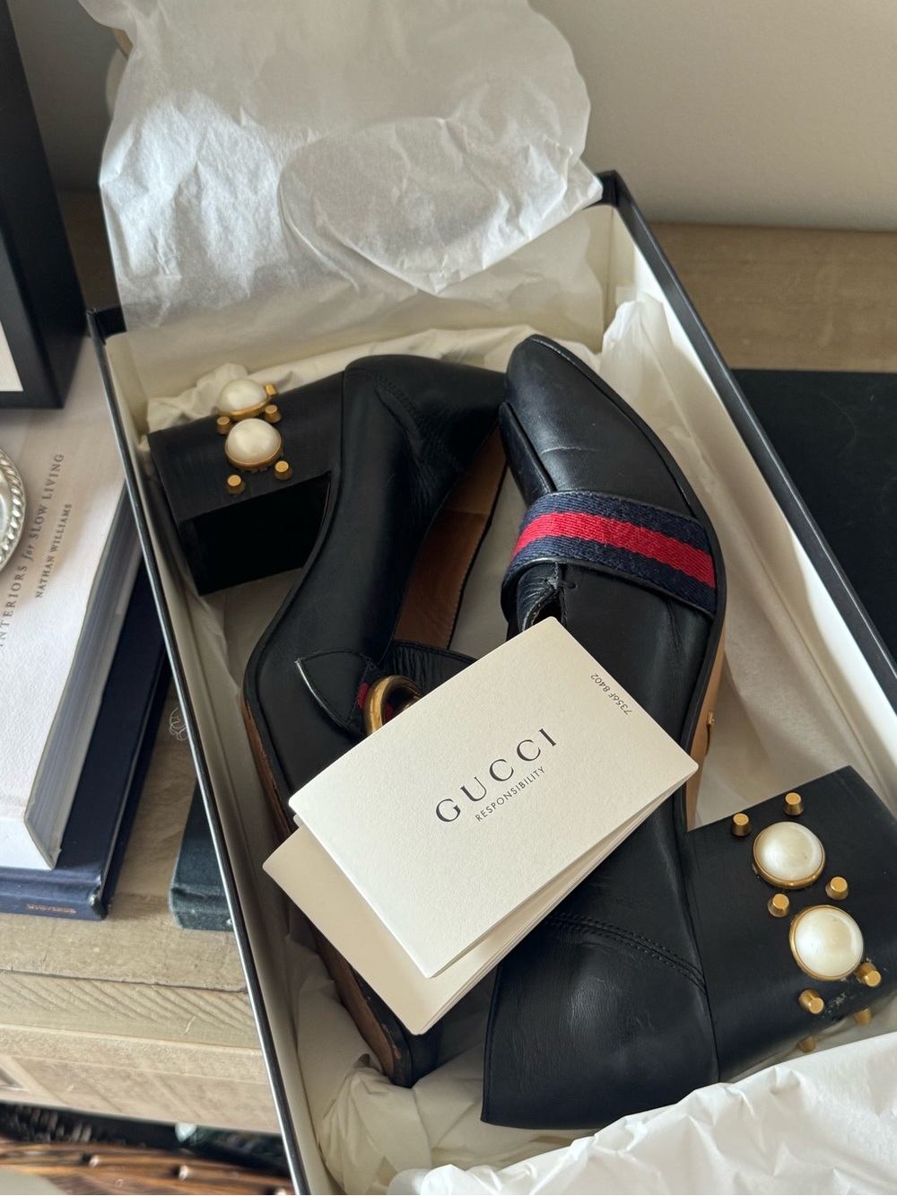 Gucci Black Leather Heels - Picture 12 of 12